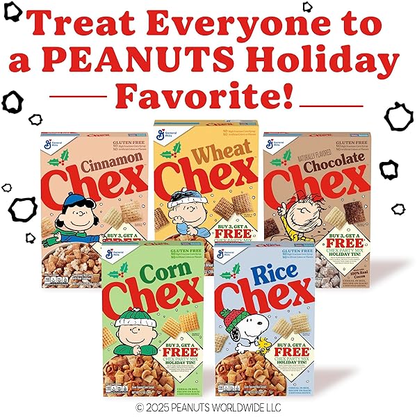 RICE CHEX GLUTEN FREE BREAKFAST CEREAL, HOMEMADE CHEX MIX INGREDIENT, 12 OZ