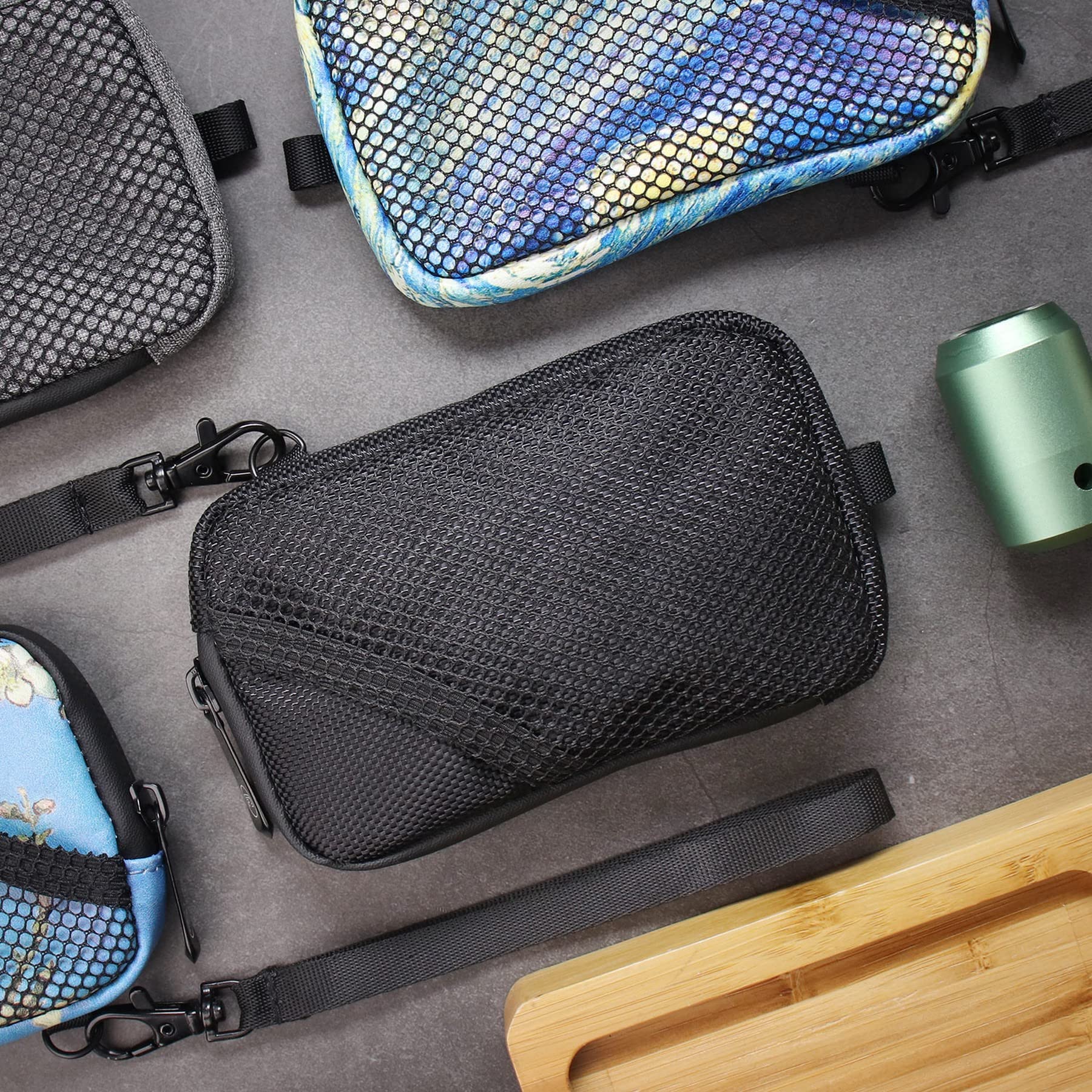 FIREDOG Smell Proof Pouch Bags for Travel Storage