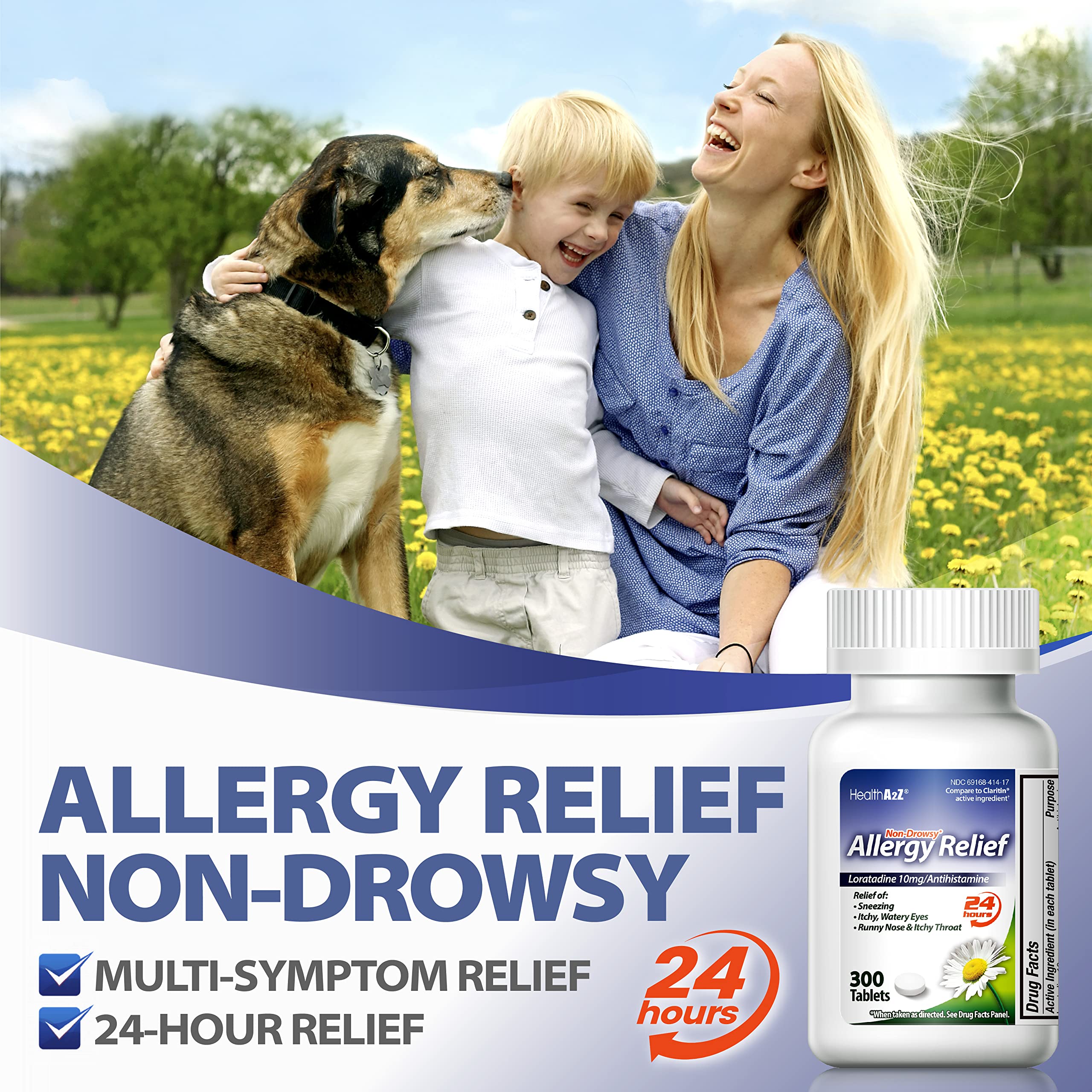Mua Allergy Relief Loratadine 10mg Antihistamine NonDrowsy