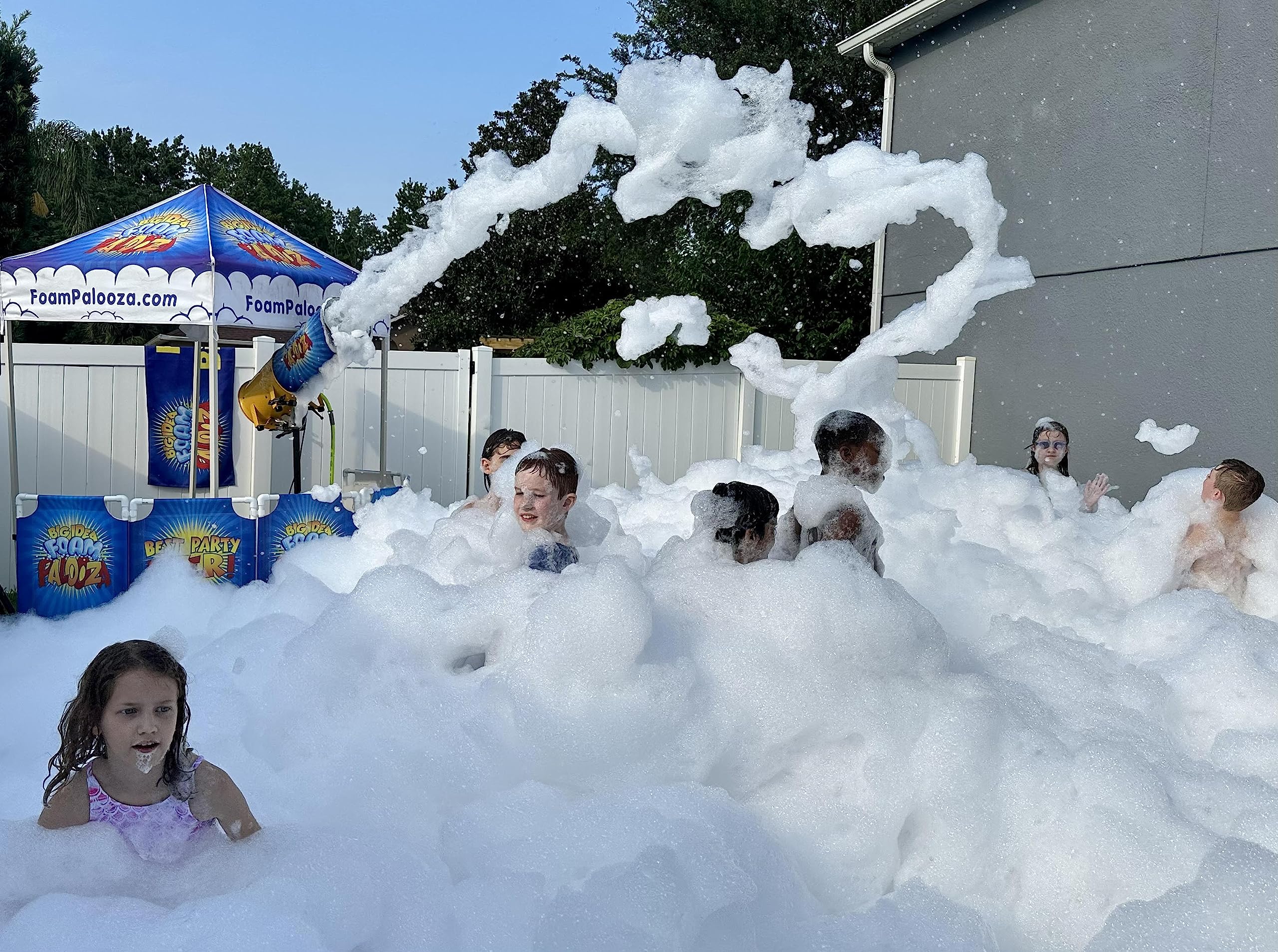 Dr.Party Single Foam Powder Pack - Create Up to 120 Gallons of Foam in Minutes - Ultimate Foam Party Solution