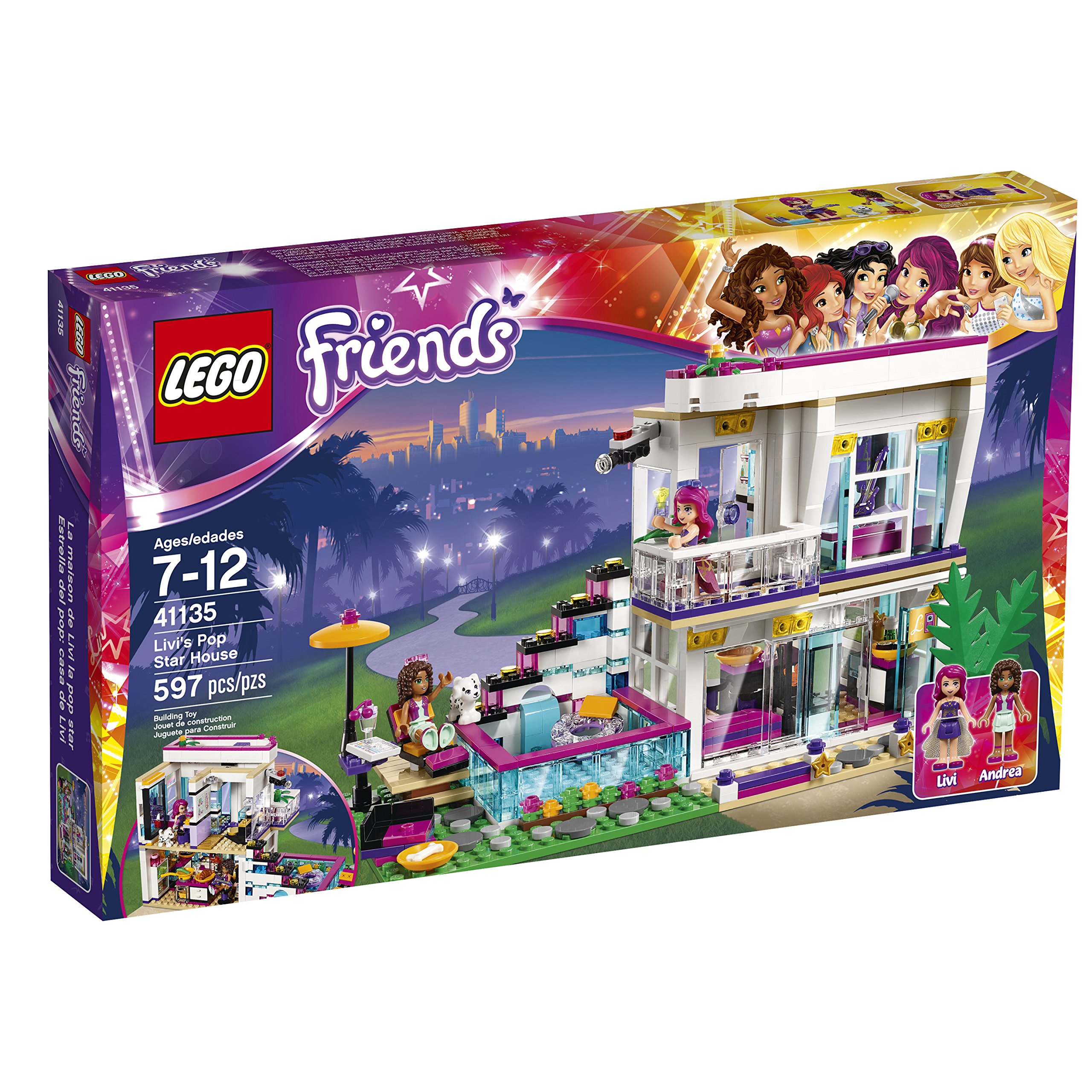 lego livi's pop star house