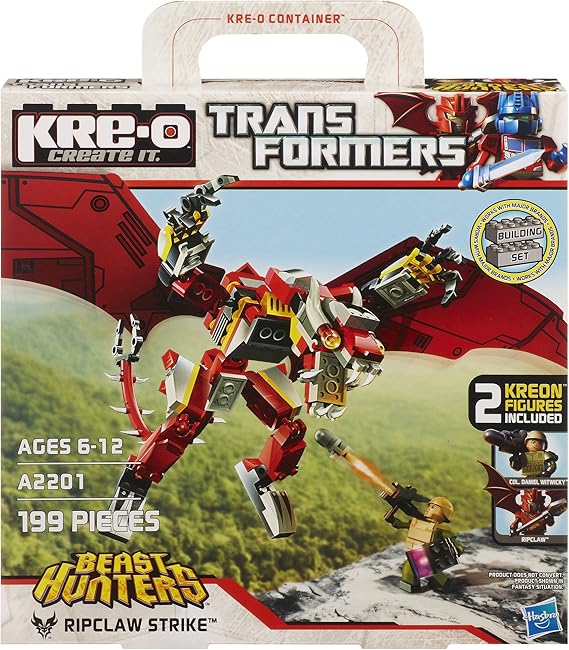 KREO Transformers Prime Beast Hunters Ripclaw Strike Set (A2201