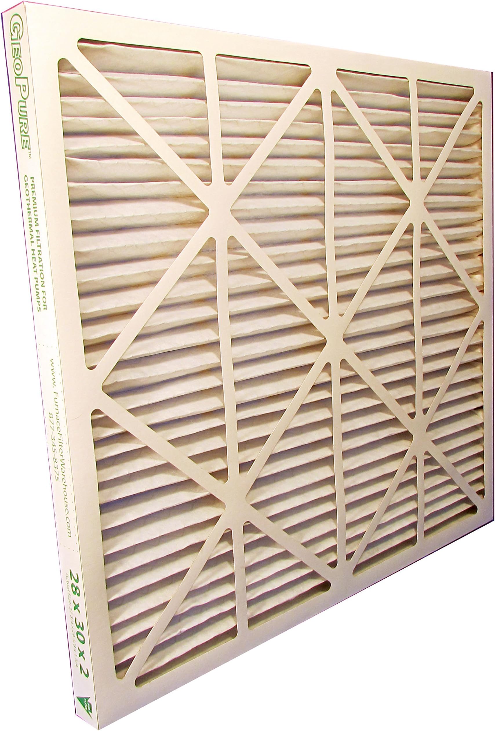 28x30x2 MERV 13 GeoPure Geothermal Air Filter (pack of 6)