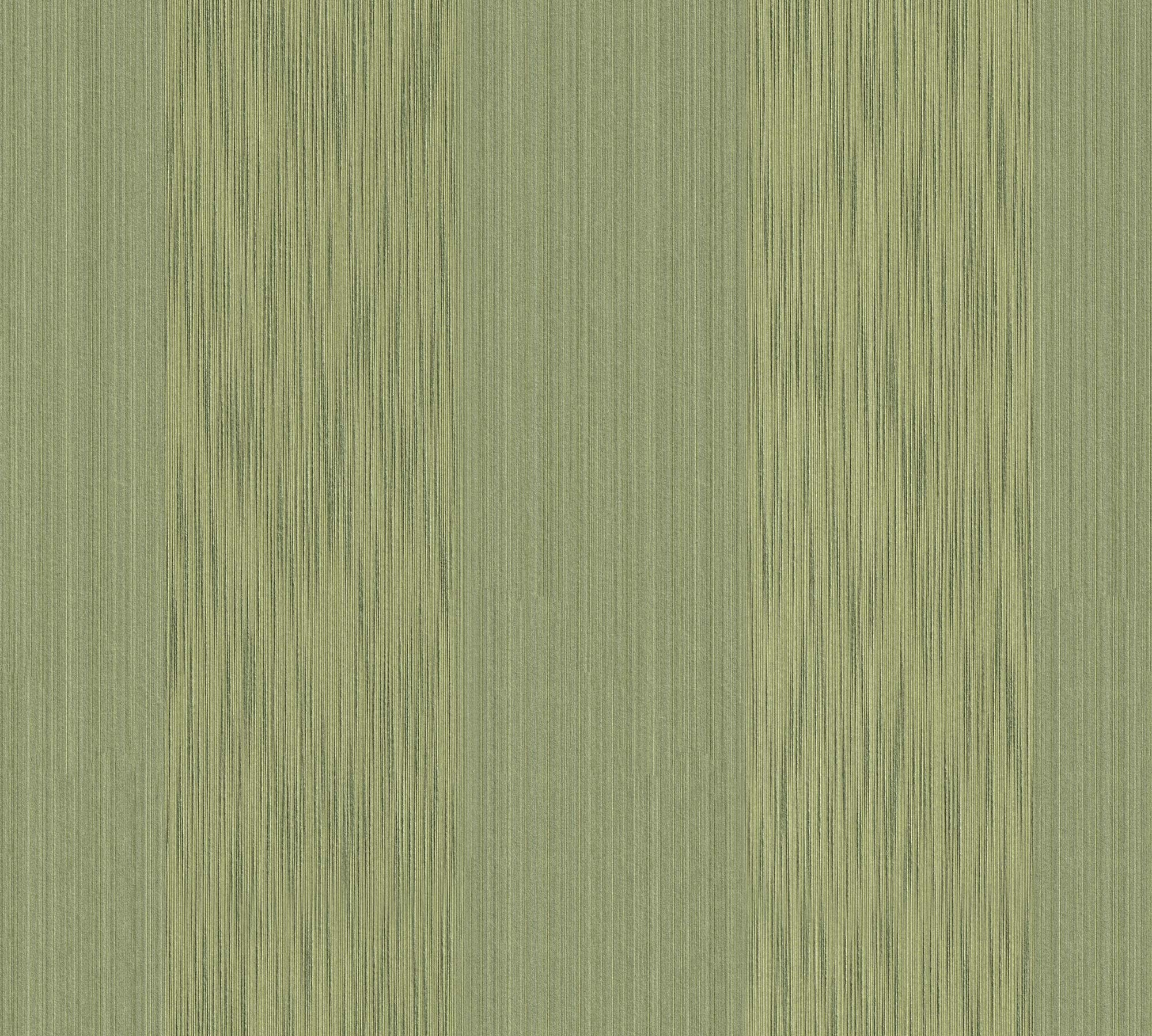 Architects Paper Tessuto 956604 95660-4 Textile Wallpaper with Block Stripes 10.05 m x 0.53 m Green Made in Germany