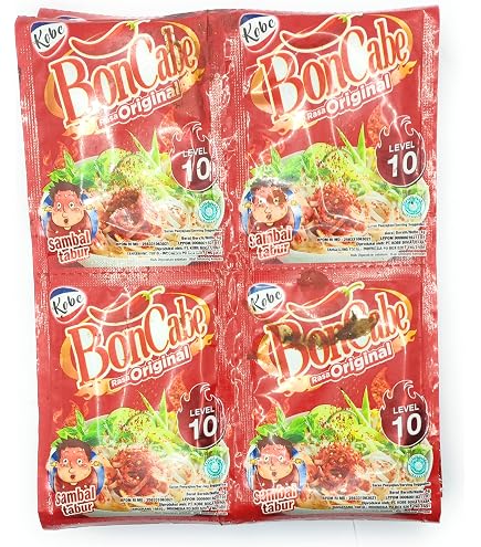Amazon.com : Kobe Bon Cabe (Boncabe) Sambal Tabur - Sprinkle Chili