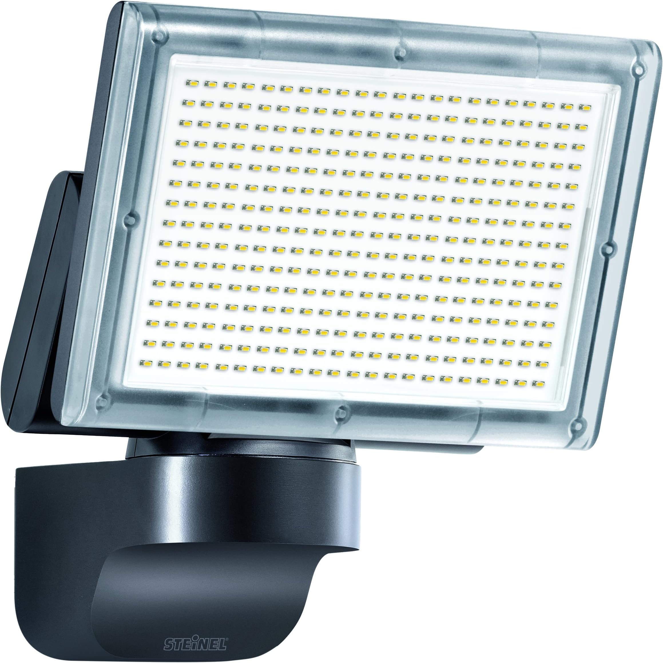 Steinel XLED Home 3 Slave black - LED spotlight with NEW 4000K light colour, outdoor floodlight with 20 W and 1426 lm