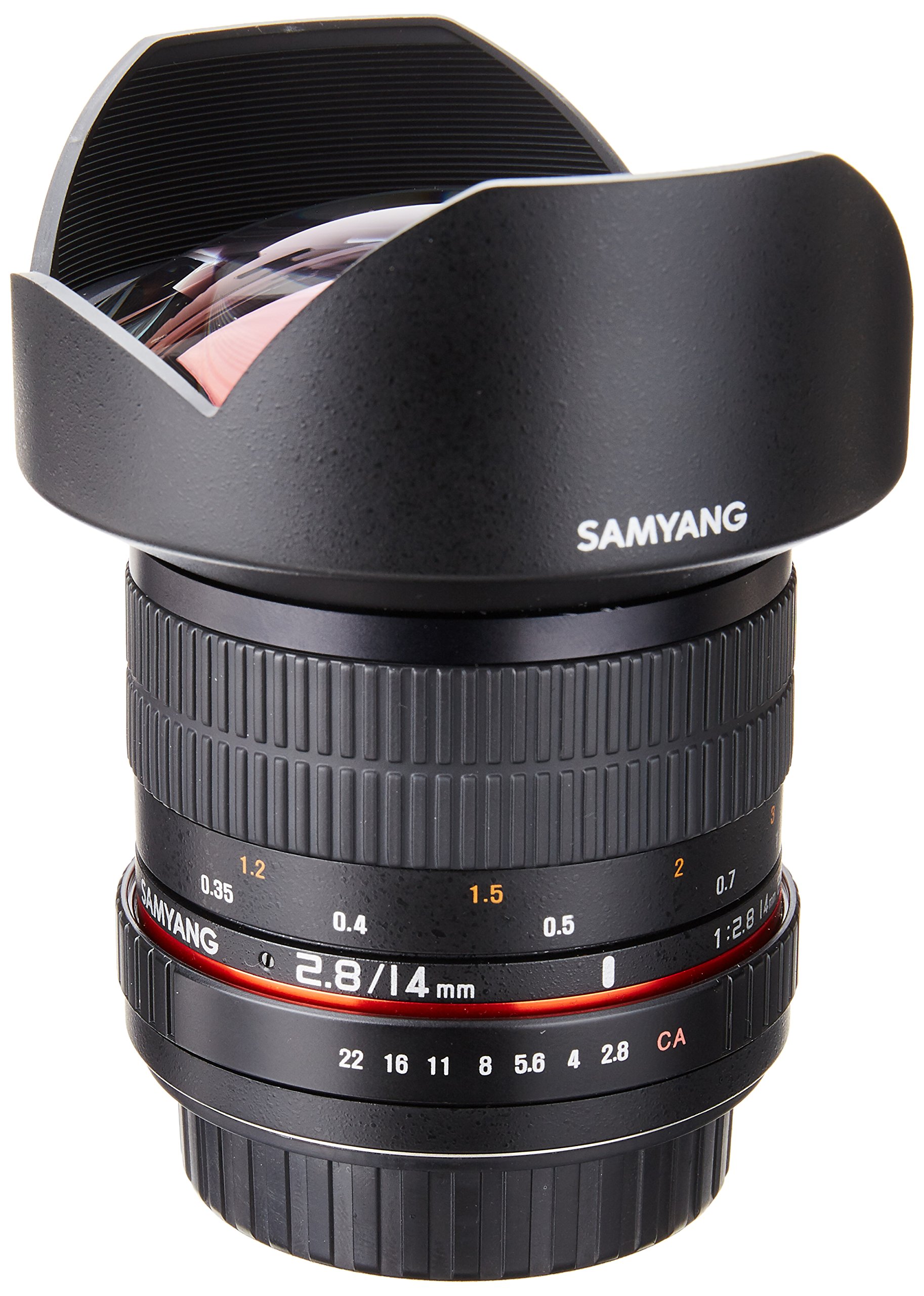 Samyang SY14M 14mm F2.8 Full Frame Ultra Wide Angle Lens, Canon-EF