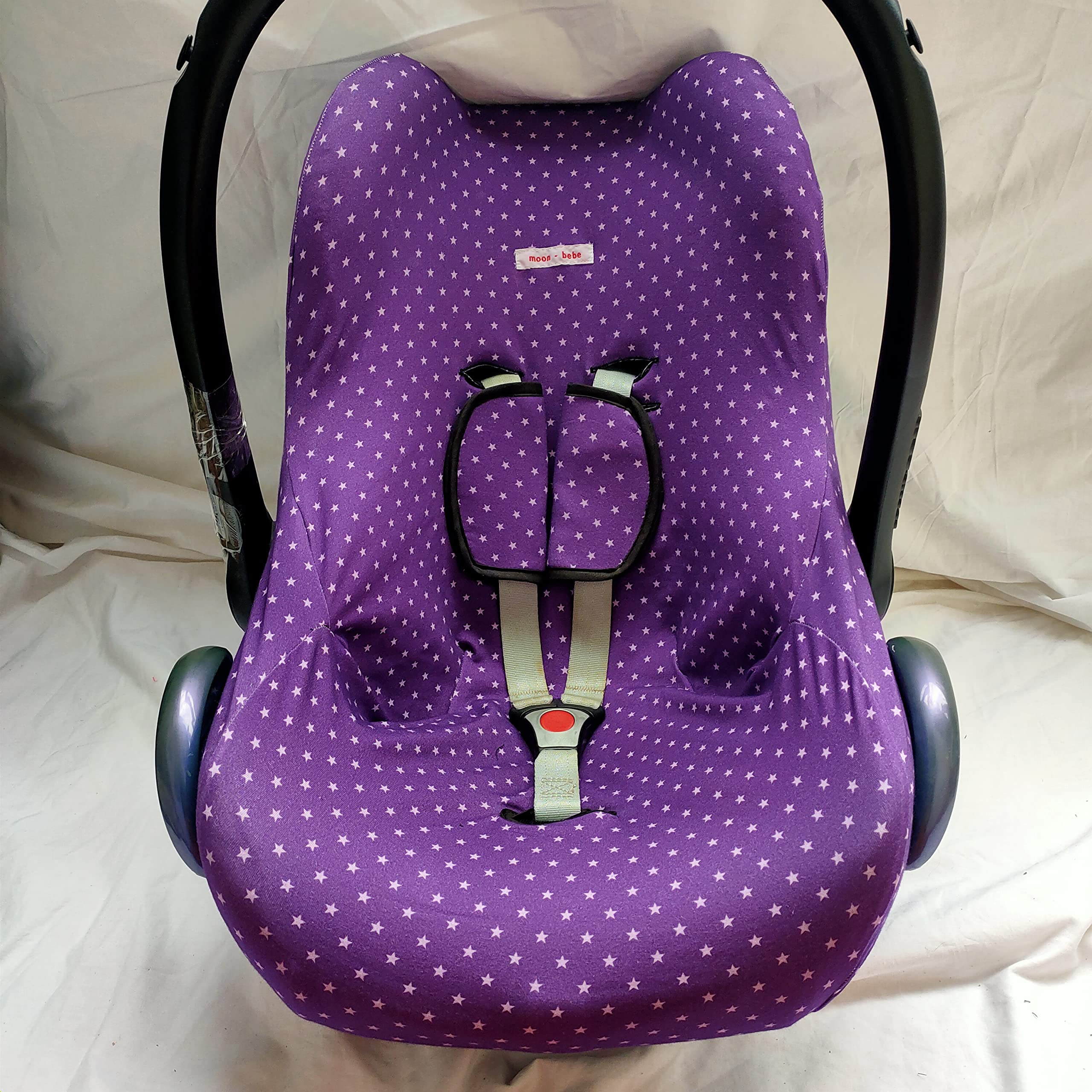 moon-bebe Universal Algudon Case Compatible with Maxi Cosi, Baby Comfort Pebble Cabriofix, City, Streety Fix, Jane Koss, Be Cool (Lilac)