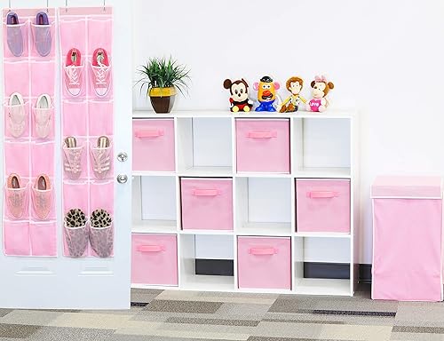 Simple Houseware 24 Pockets 2PK 12 Large Pockets Over Door