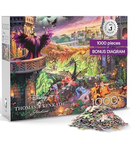 Amazon.com: Schmidt Spiele Thomas Kinkade: Disney - The Jungle