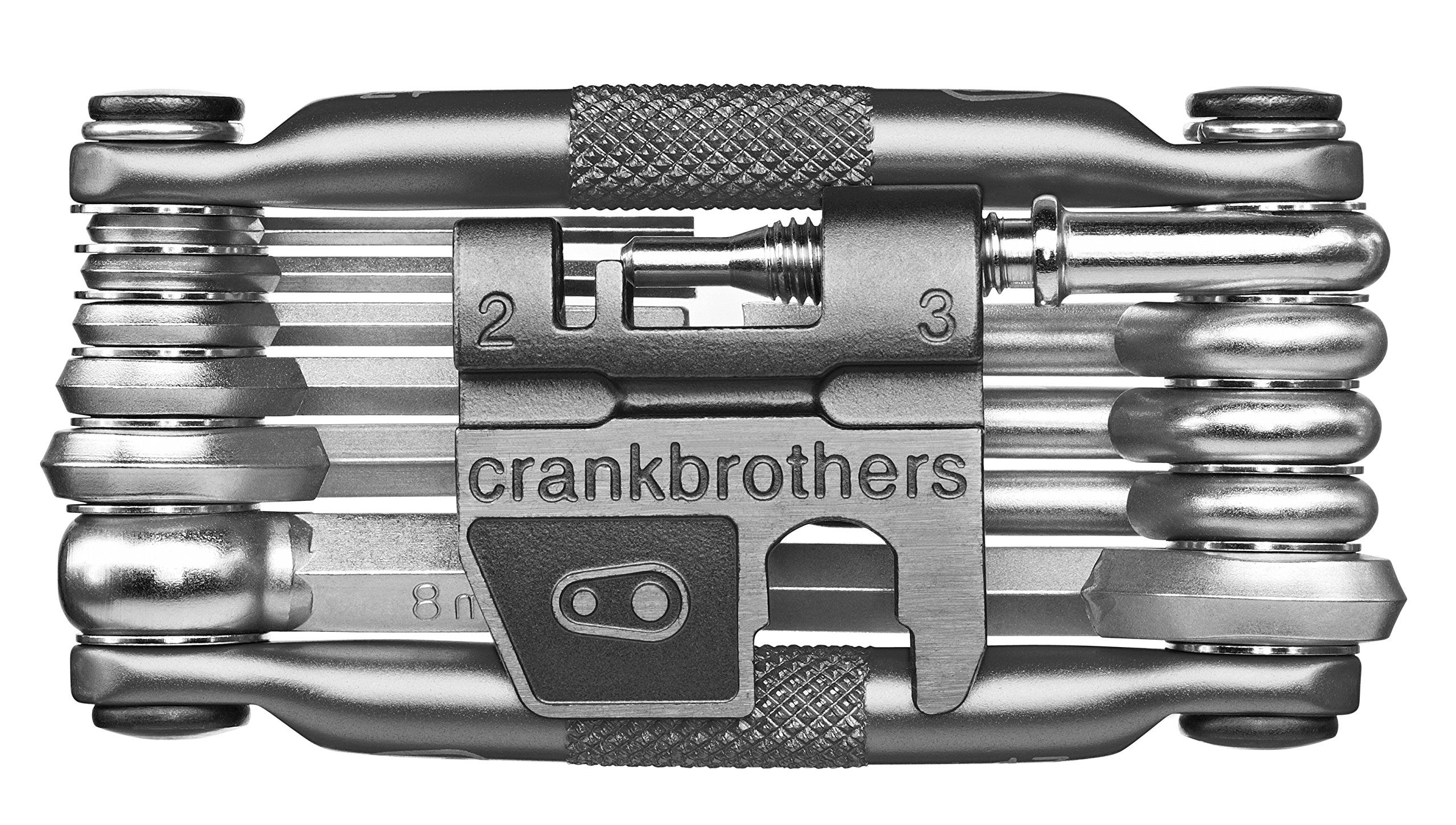 Crank Brothers Multi 17 Cycling Multi Tool 17 Tools Nickel