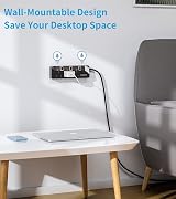 PIBEEX 3 Way Extension Lead 1.5M UK Plug Sockets with Individual Switches view 6