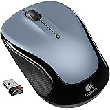 Logitech Wireless Mouse M325 with Designed-For-Web Scrolling - Light Silver