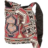 Tribe Azure Hobo Oversize Shoulder Bag Messenger Crossbody Aztec Purse Travel Shopping Beach Market Casual