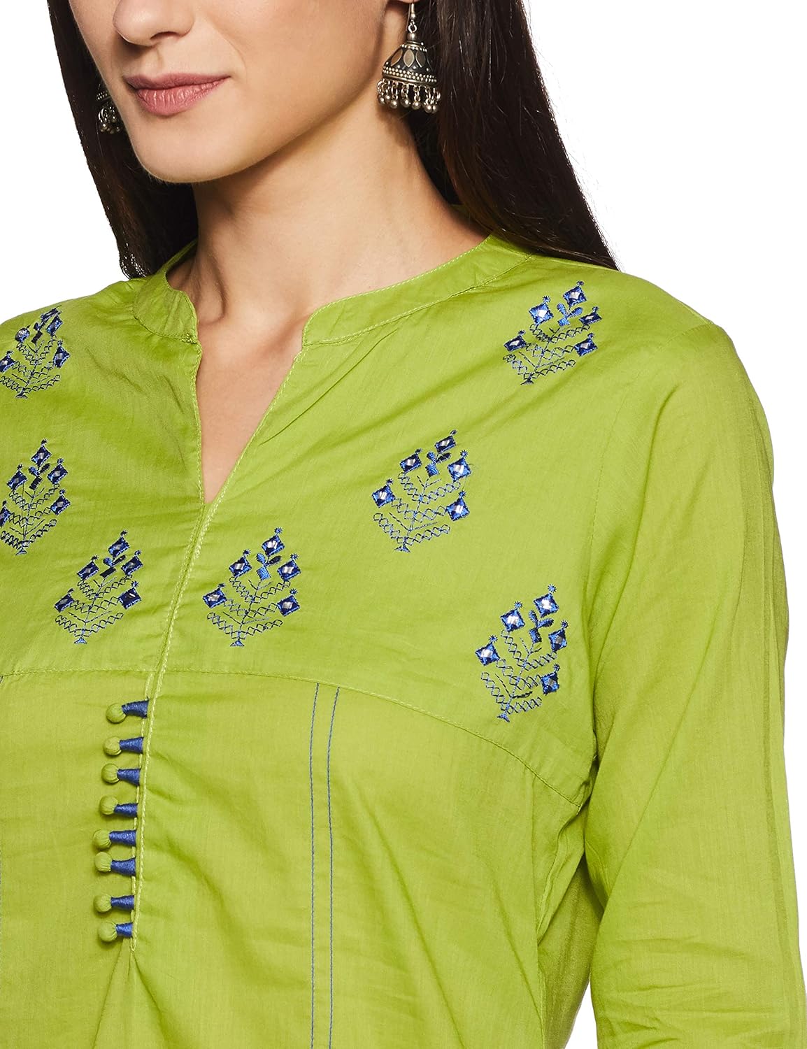 karigari women's a-line kurta