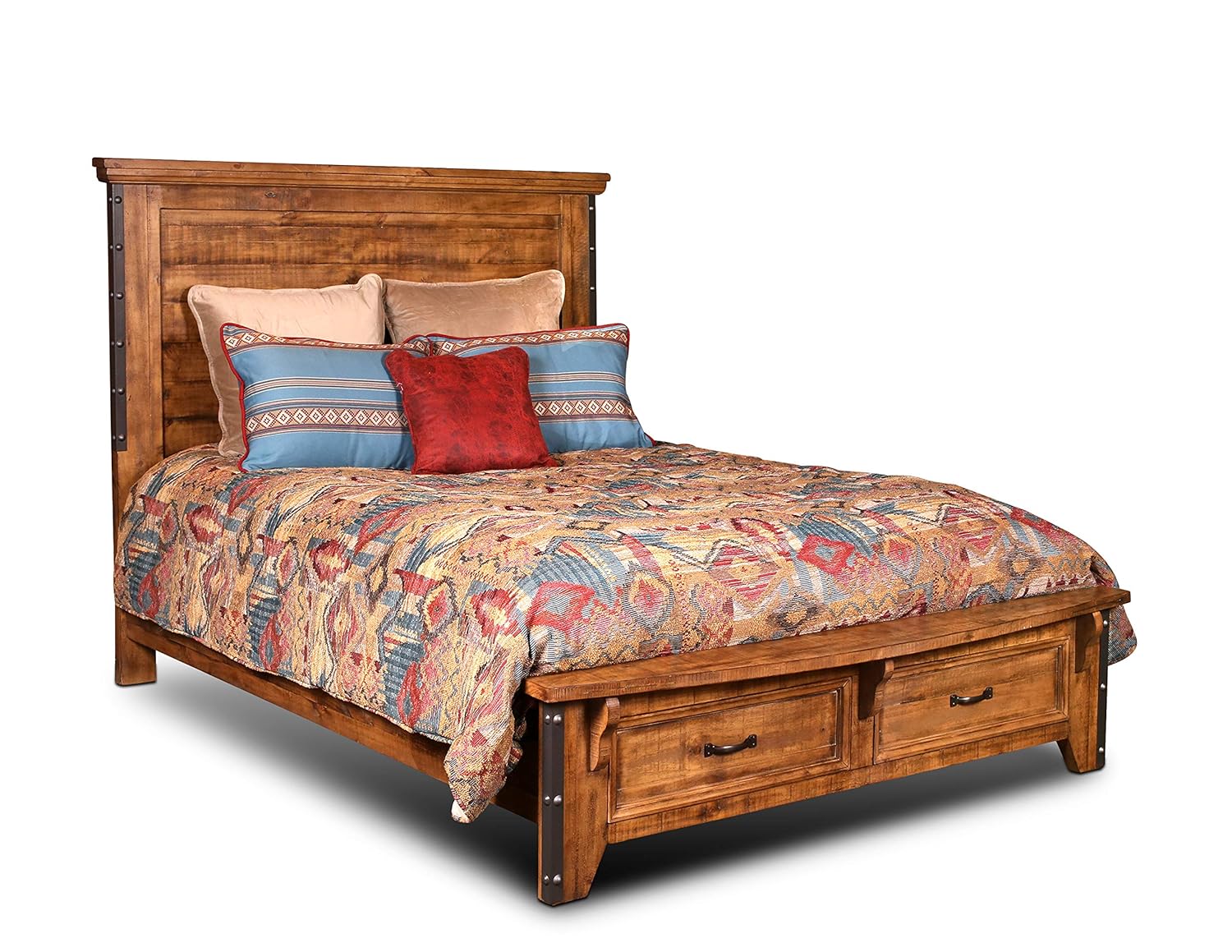 Best Rustic Oak Headboard Queen
