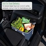 VENO 3 Pack Cooler Bags Insulated Grocery Bags Foldable Upright Dark Blue view 4