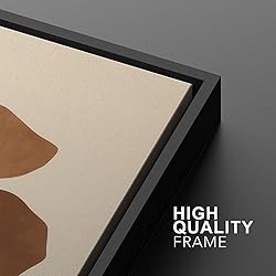 MUDECOR Framed Canvas Print Wall Art Set Minimal