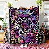 kampdream Colorful Ceometric Art Throw