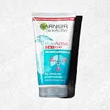 Garnier Pure Active 3in1 Clay Mask Wash Scrub 150ml Pack of 3 view 3