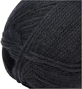 KORBOND DK Black Yarn 100g Acrylic Wool Lightweight Hypoallergenic view 3