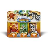 Activision Skylanders Giants Triple Pack #6 (Eruptor, Stealth Elf &amp; Terrafin)