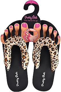pedicure flip flops with toe separators