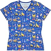 Little Sleepies Women's Pajama Top, Viscose Derived from Bamboo, Soft Button Up Pajama Top, Nursing Friendly, Short Sleeve