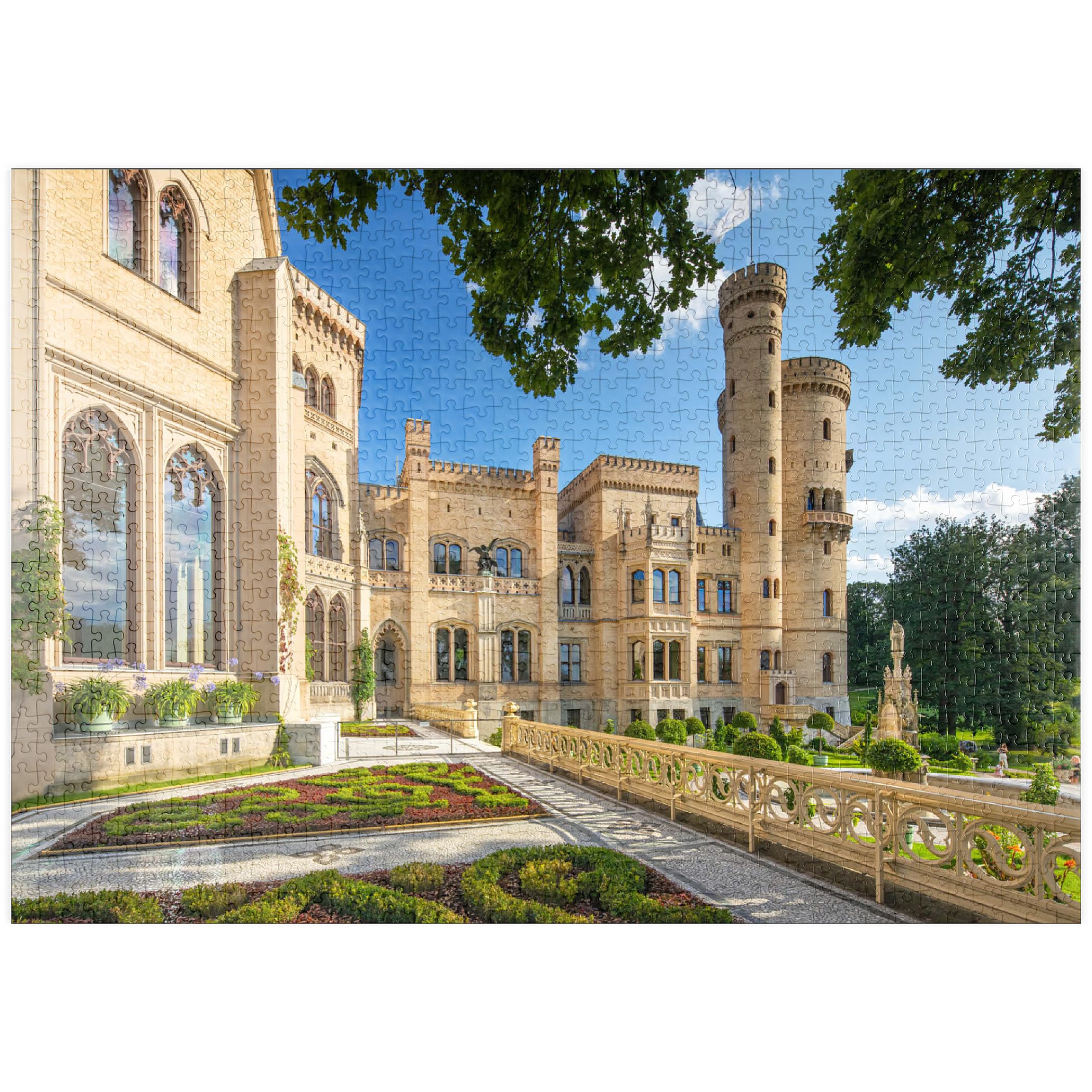 Babelsberg Palace In Babelsberg Park - Premium 1000 pieces Puzzle - MyPuzzle special collection from Puzzle Galaxy