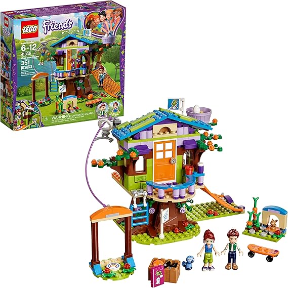 instrucciones lego friends casa del arbol
