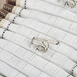 The Bead Shop Heavy Duty Metal Curtain Drapery Hooks Pack 50 28mm x 13mm view 7