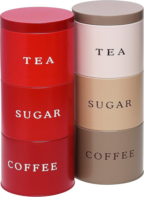 Tea Coffee Sugar Canisters Tower At Pam Kirkland Blog Tea Coffee Sugar Canisters Tower At Pam Kirkland Blog