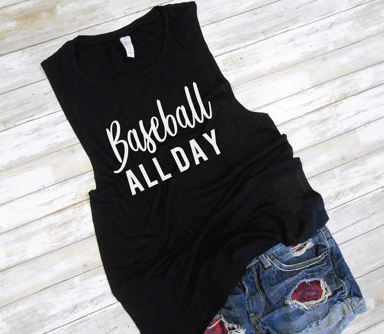 baseball all day shirt
