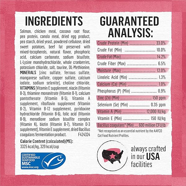 PURINA BEYOND NATURAL GRAIN FREE DRY CAT FOOD SIMPLY INDOOR SALMON, EGG AND SWEET POTATO RECIPE – 3 LB. BAG