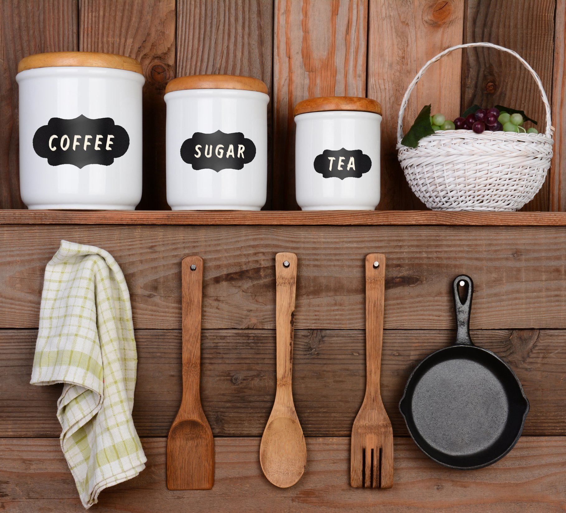 Chalkboard Labels Mega Bundle 92 Chalkboard Paint Labels Stickers for