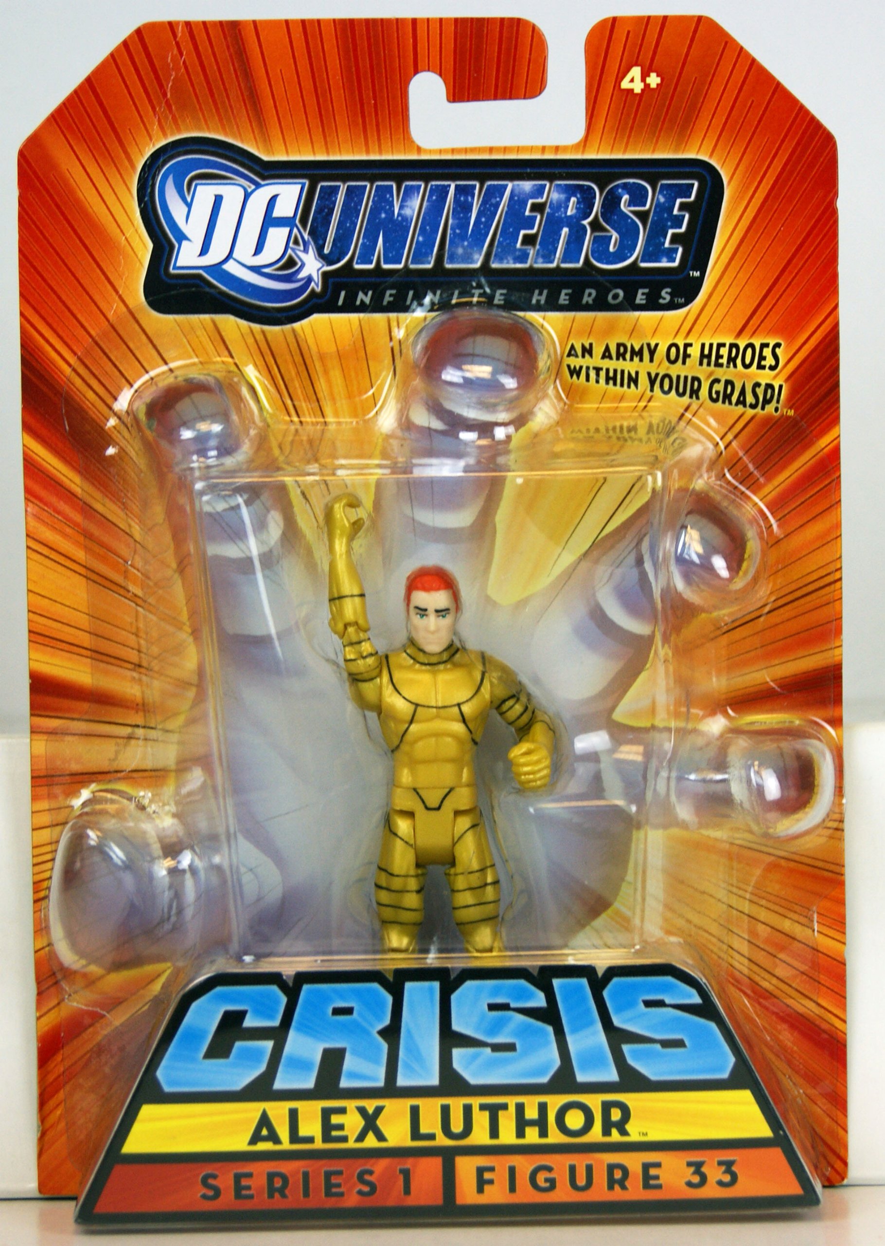dc universe crisis action figures