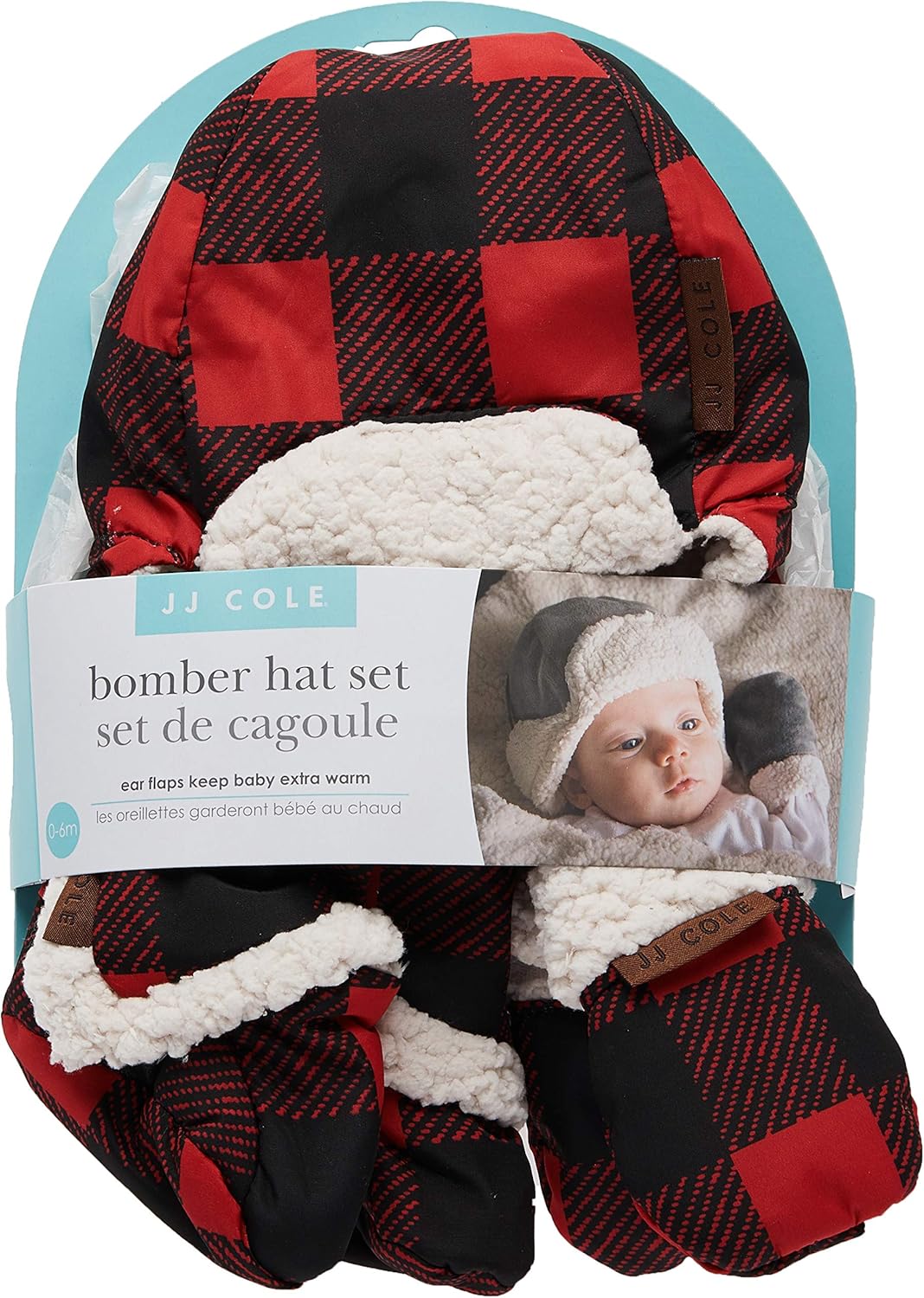 jj cole bomber hat set