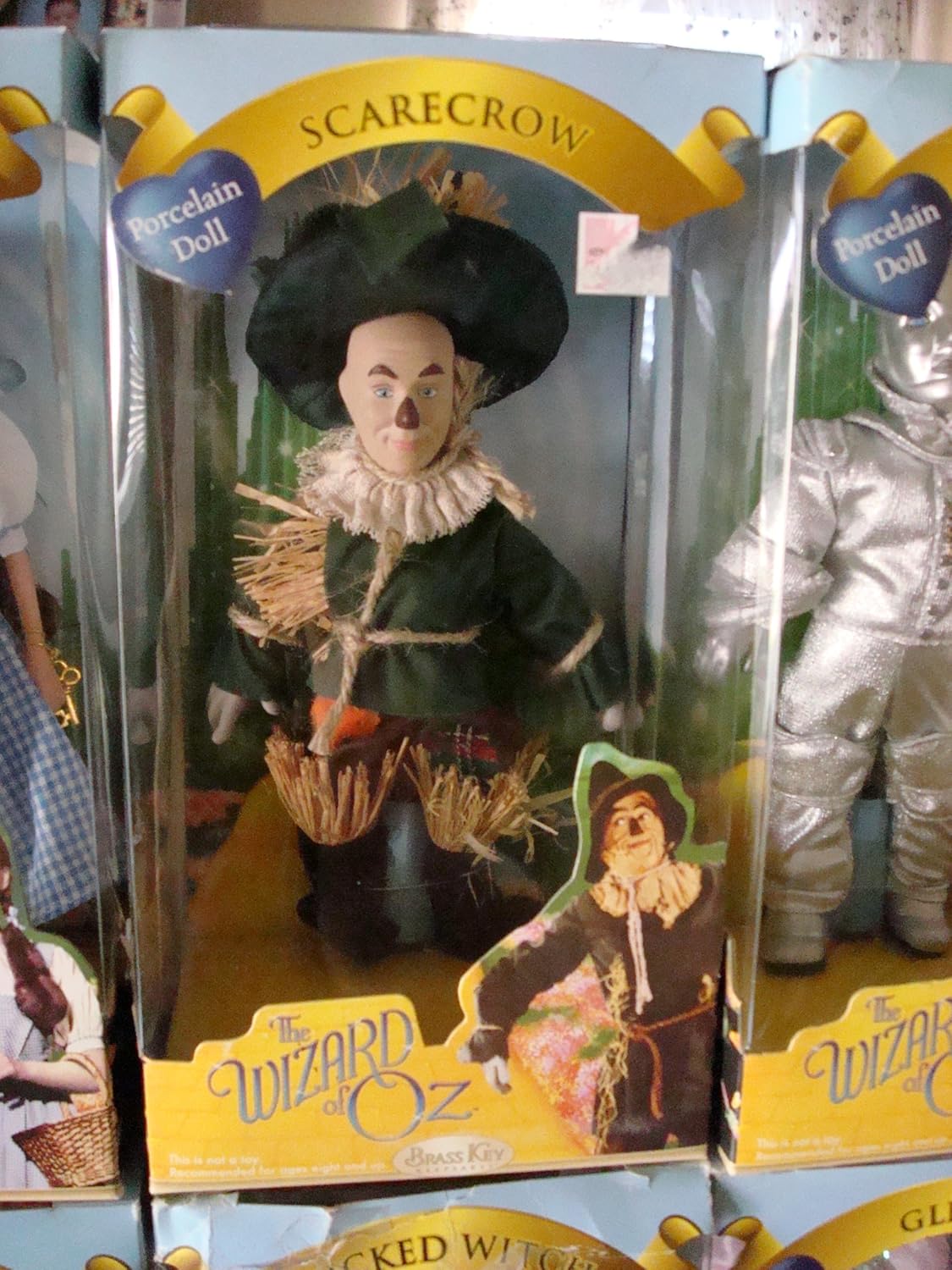 wizard of oz porcelain doll set