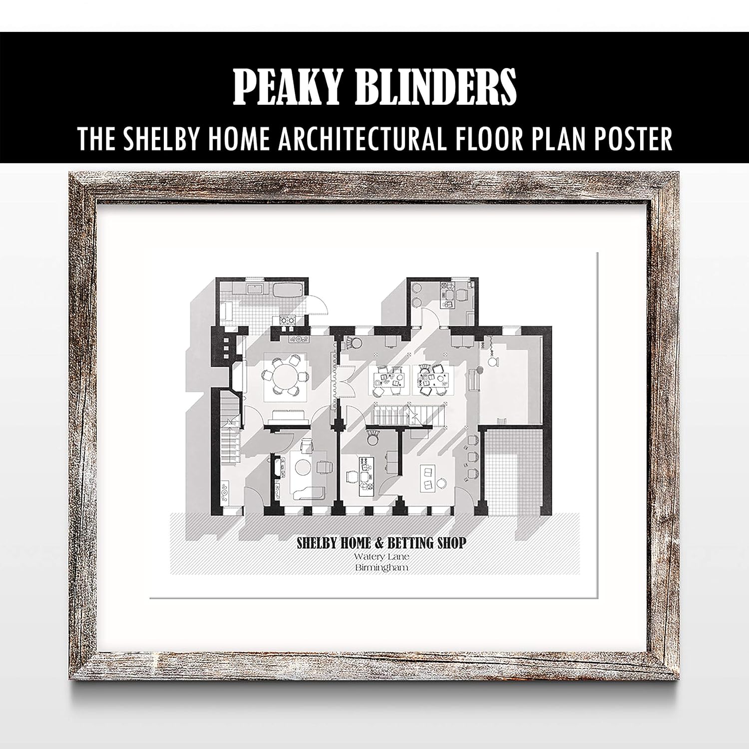 Peaky Blinders Poster Shelby Home And Betting Shop Floor Plan