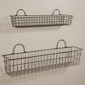Amazon.com - Set of Large Wire Baskets