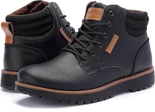 WHITIN Men\'s Black Hiking Boots s-l400.jpg main image 4