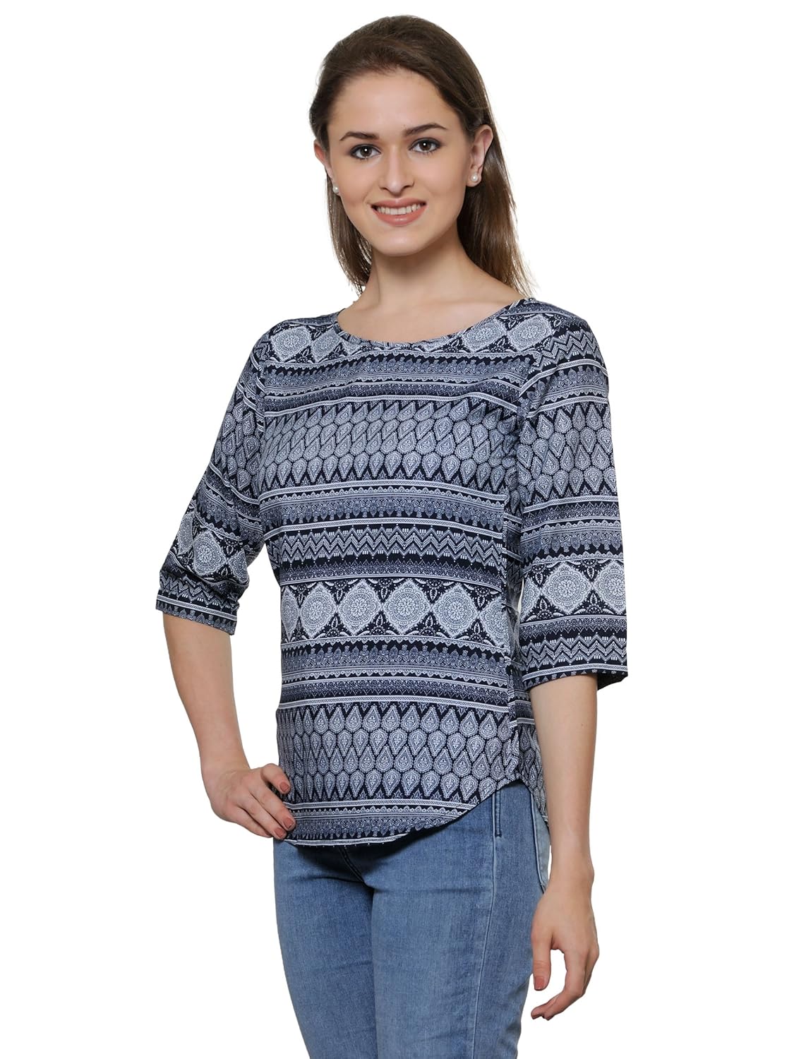 stop look slim fit women's top