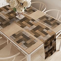 Ambesonne Chocolate Table Runner