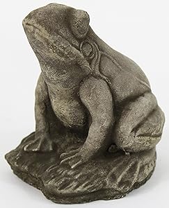 Frankie Frog Garden Statues Concrete Statuary