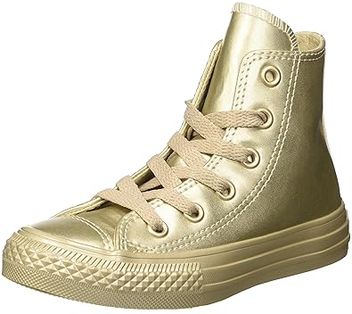 converse hi bambino oro