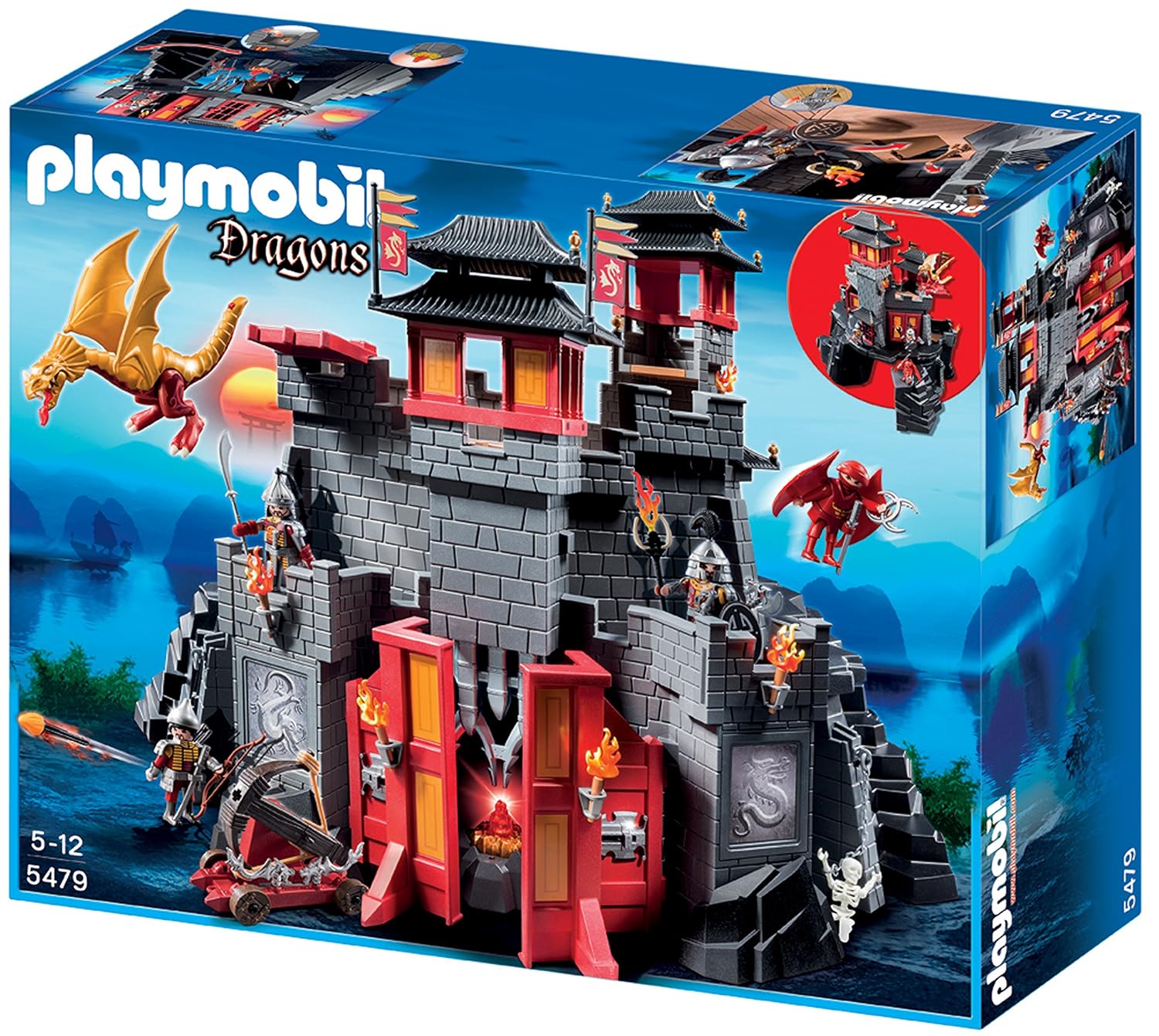 playmobil asian castle