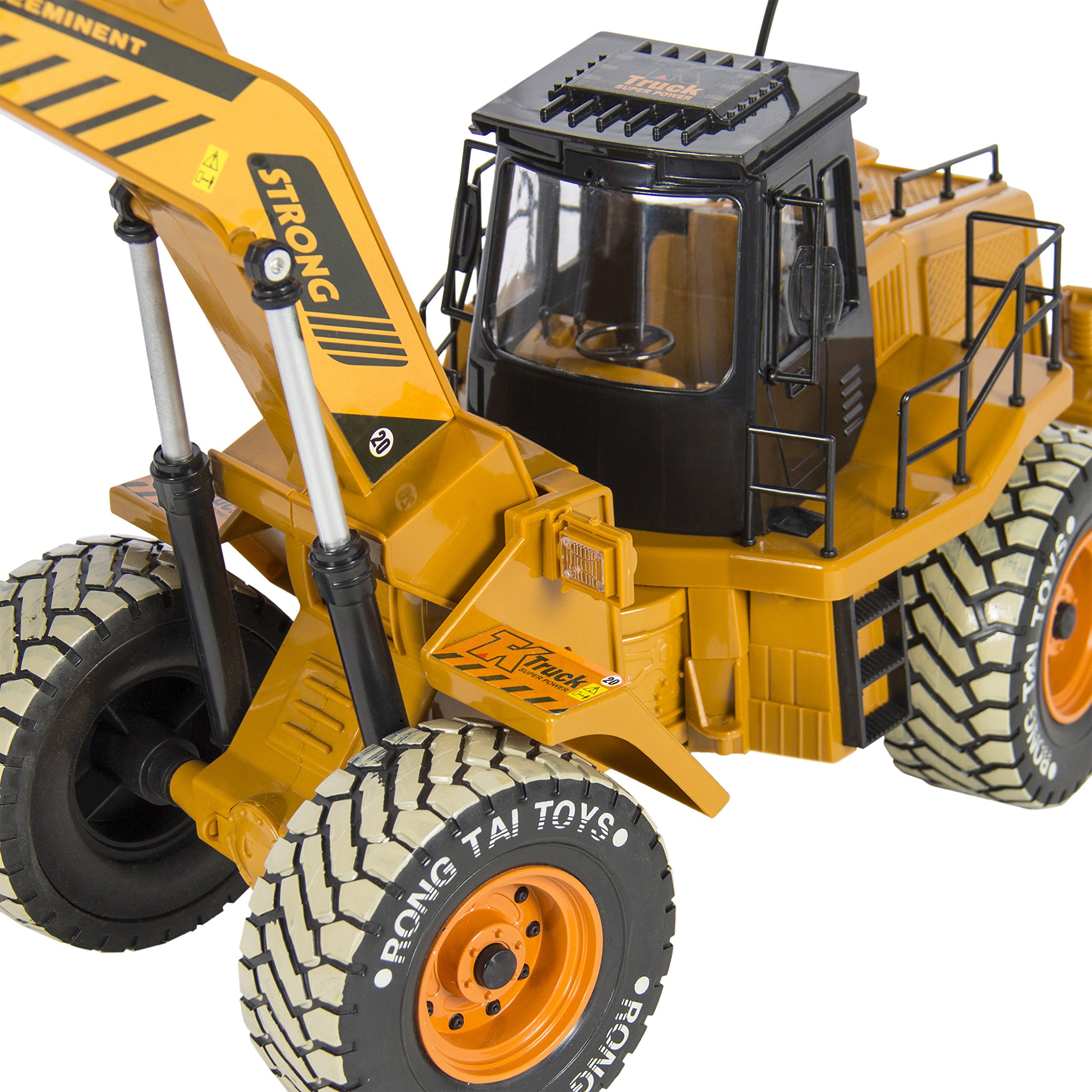 Best Choice Products 110 Scale RC Excavator Tractor Digger Construction Truck Remote Control