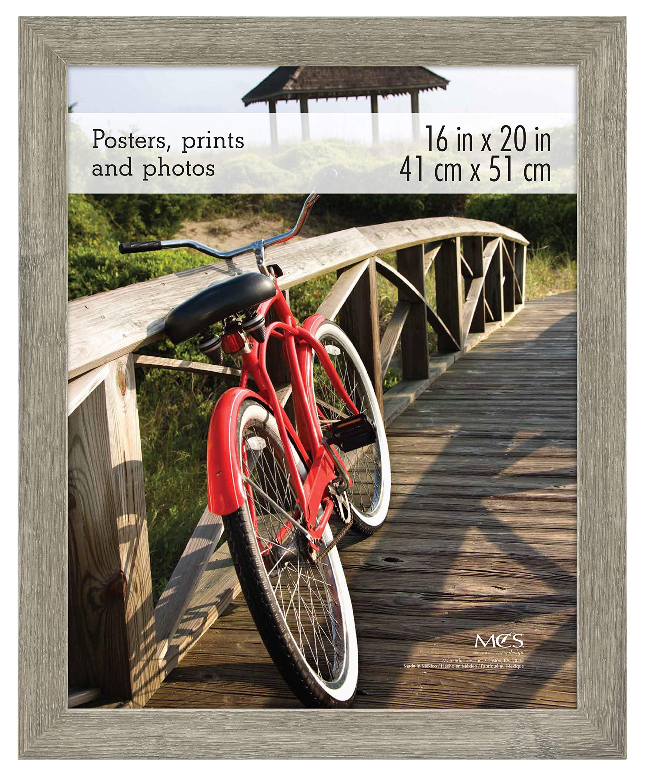 MCS 68859 Poster Frames, 16 x 20 Inch, Barnwood