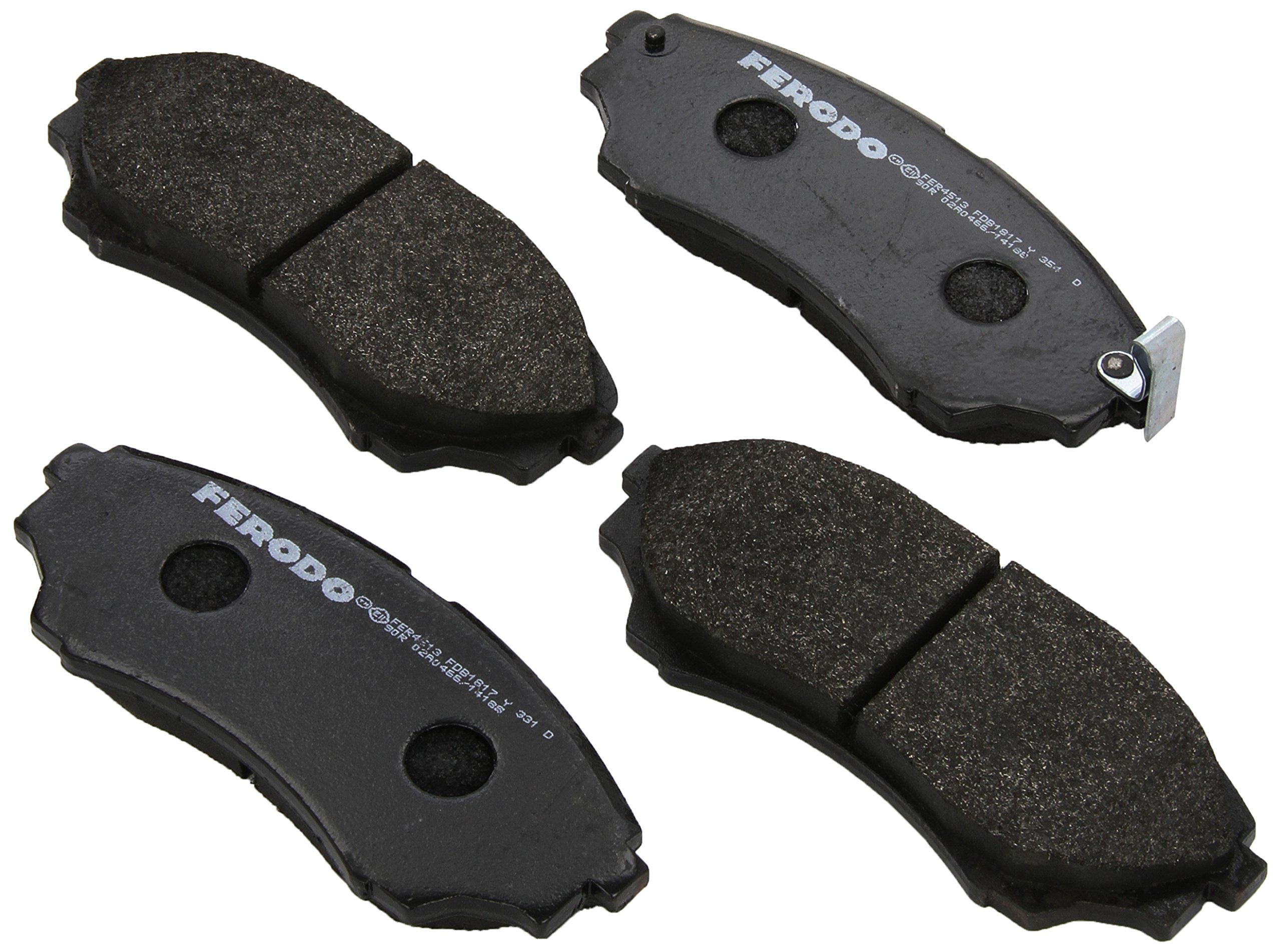Ferodo FDB1817 Brake Pad Set, disc brake - (set of 4)