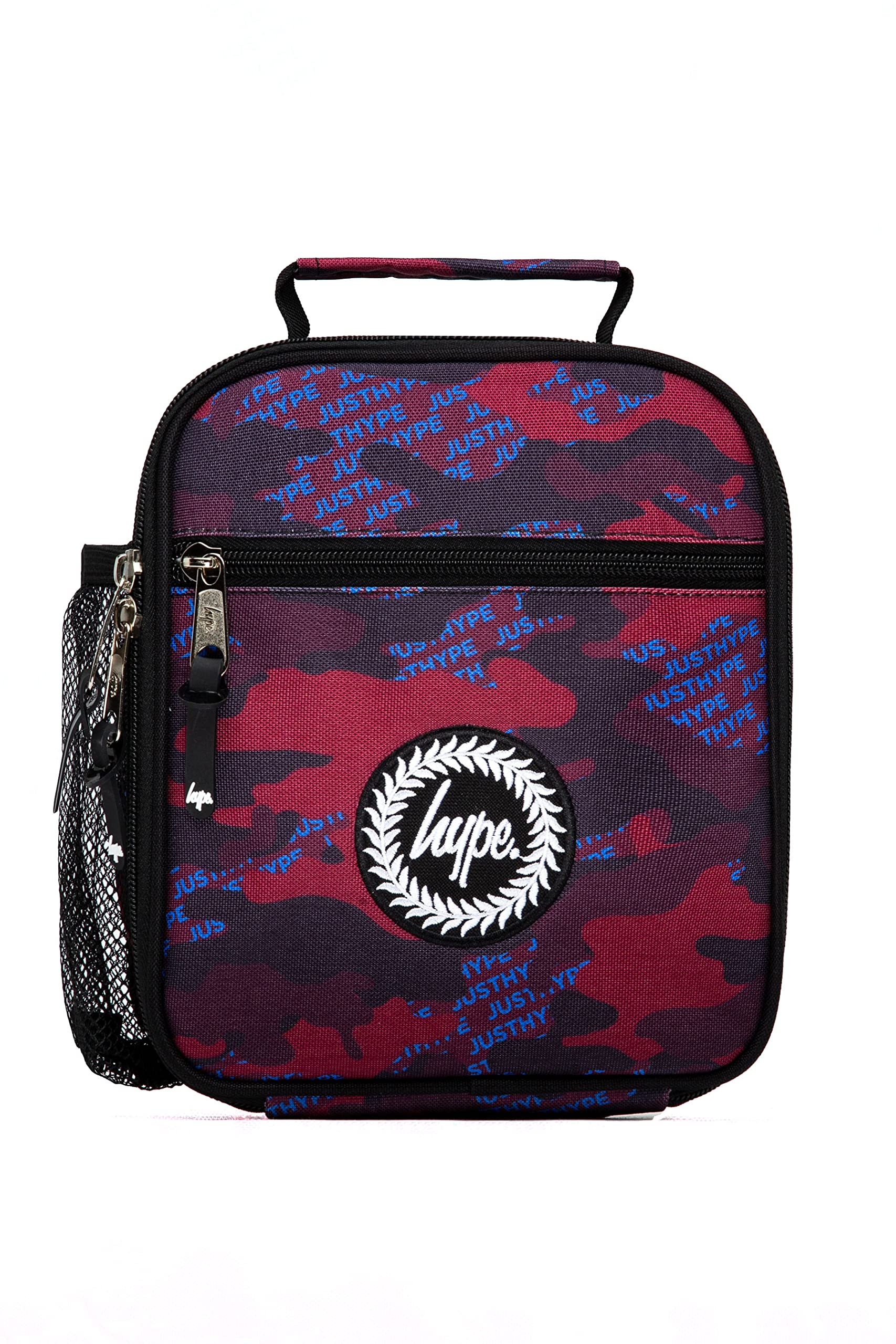 Hype Burgundy & Blue Logo CAMO Lunchbox